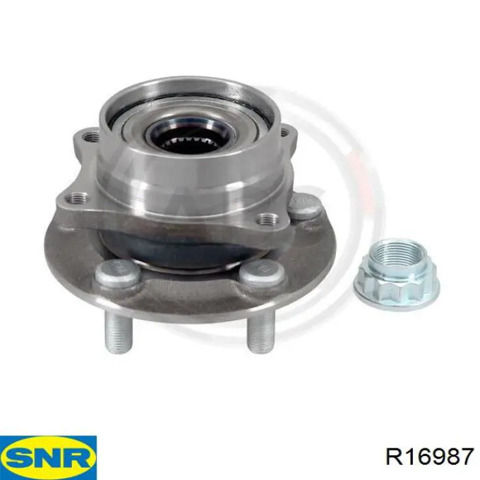 R169.87 SNR cubo de rueda delantero