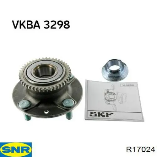 R17024 SNR cubo de rueda trasero