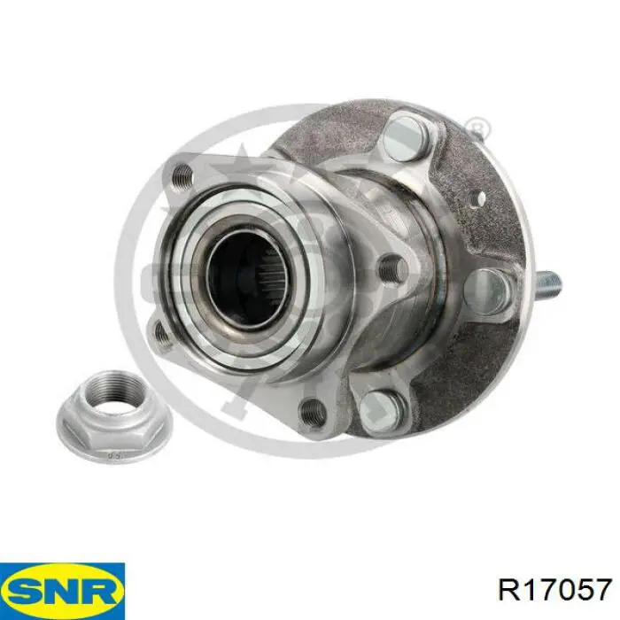 R170.57 SNR cubo de rueda trasero