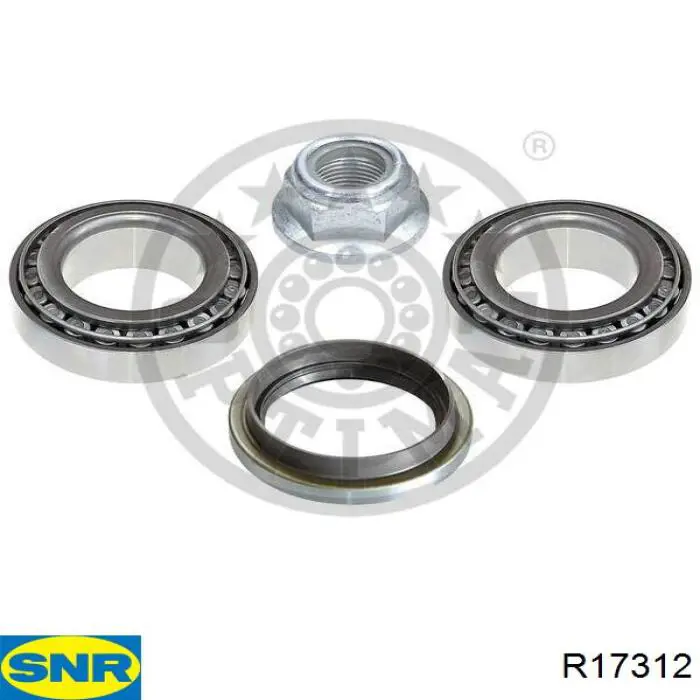 R173.12 SNR cojinete de rueda trasero