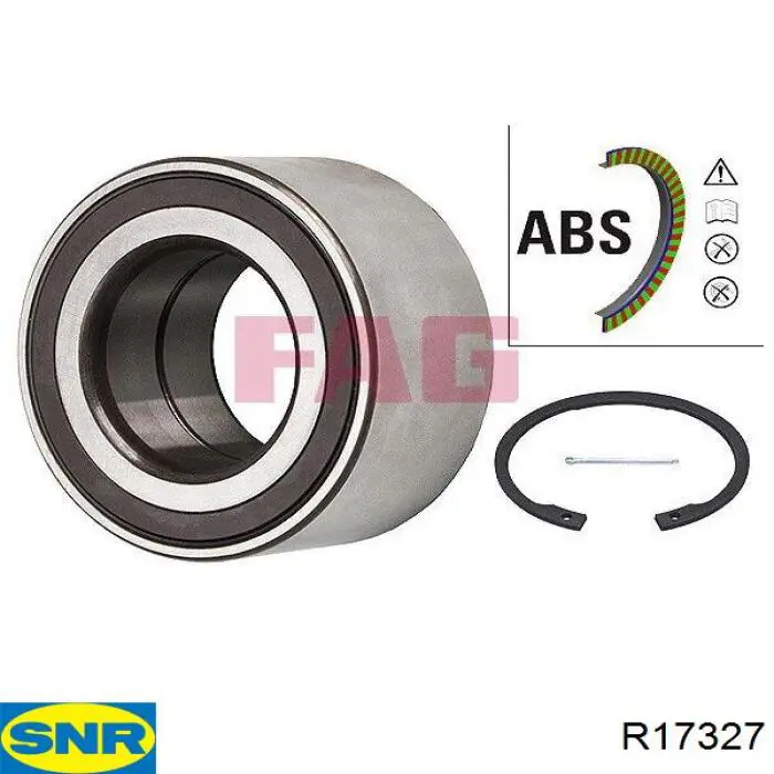 R173.27 SNR cojinete de rueda delantero