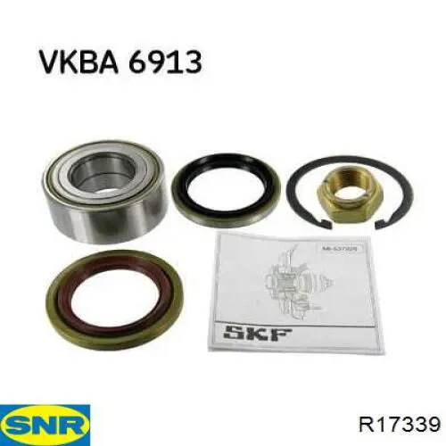 R173.39 SNR cojinete de rueda delantero