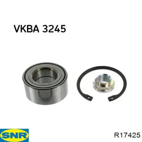 R174.25 SNR cojinete de rueda delantero