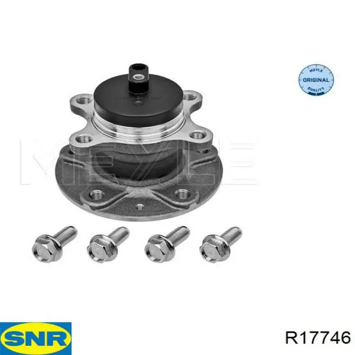 R177.46 SNR cubo de rueda trasero