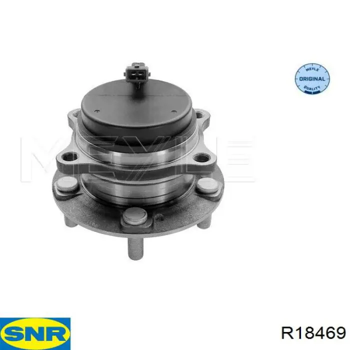 R184.69 SNR cubo de rueda trasero