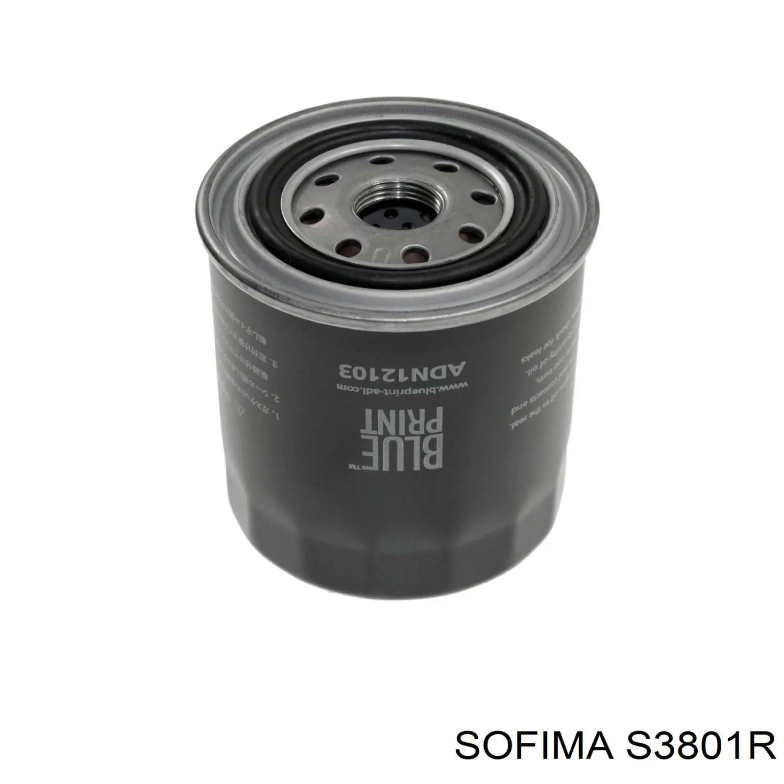 S 3801 R Sofima filtro de aceite