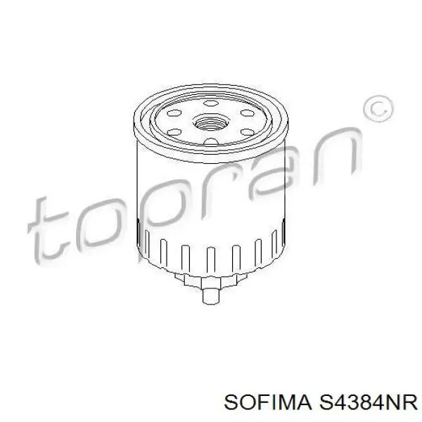 S4384NR Sofima filtro combustible