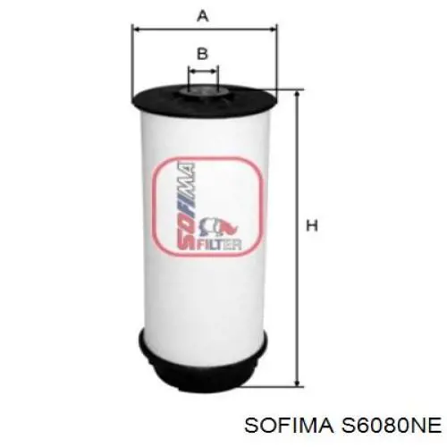 S6080NE Sofima filtro combustible