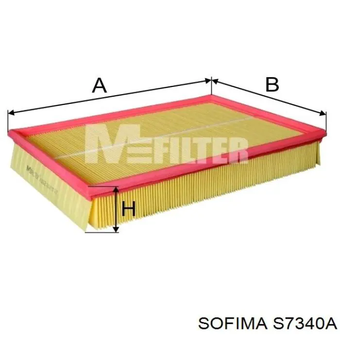 S7340A Sofima filtro de aire