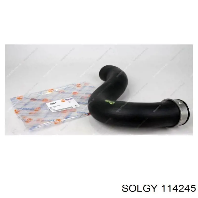 114245 Solgy tubo flexible de aire de sobrealimentación izquierdo