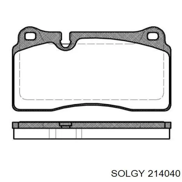 214040 Solgy suspensión, árbol de transmisión