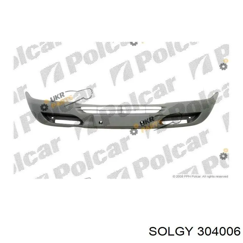 304006 Solgy parachoques delantero