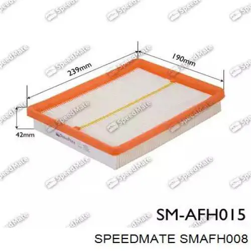 SM-AFH008 Speedmate filtro de aire