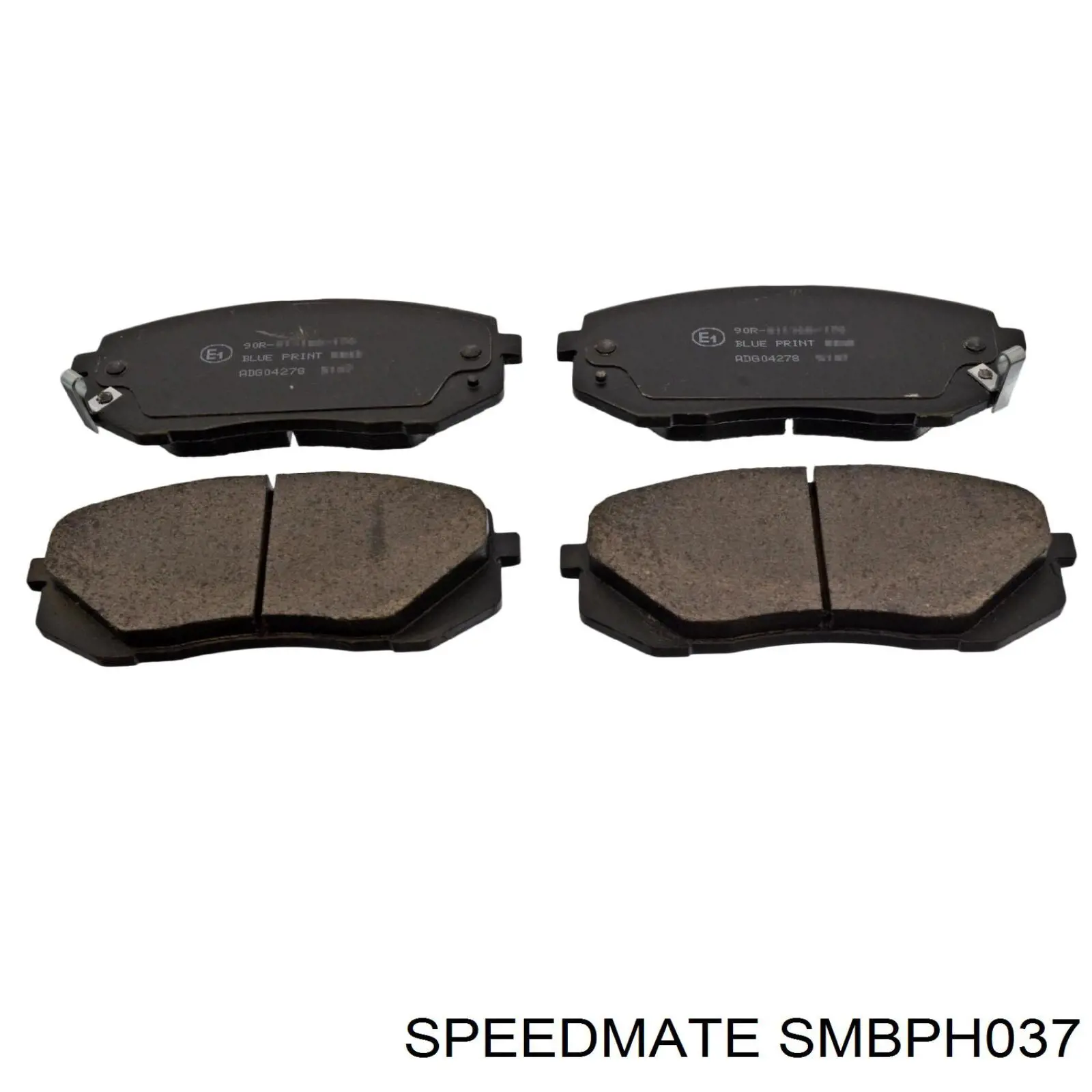 SM-BPH037 Speedmate pastillas de freno delanteras