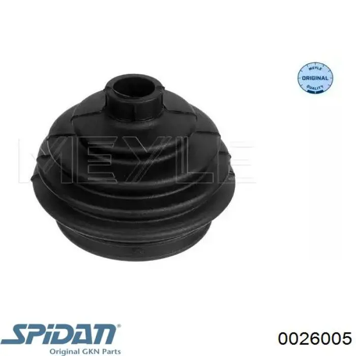 0.026005 GKN-Spidan fuelle, árbol de transmisión delantero exterior