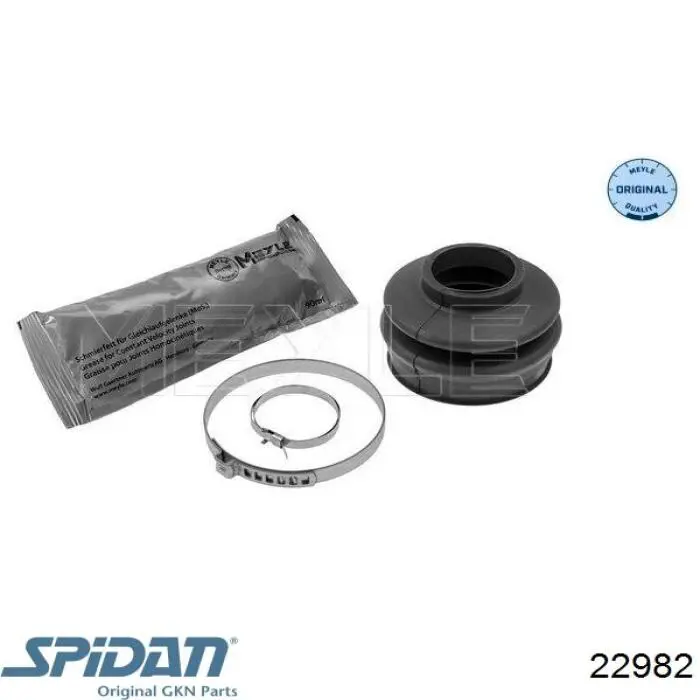 22982 GKN-Spidan fuelle, árbol de transmisión trasero exterior