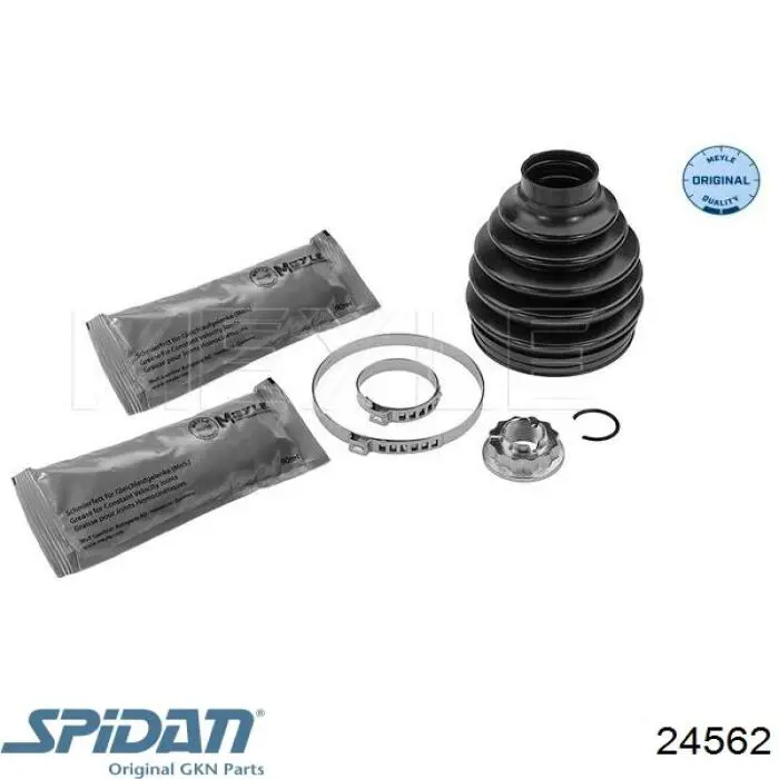 24562 GKN-Spidan fuelle, árbol de transmisión delantero exterior