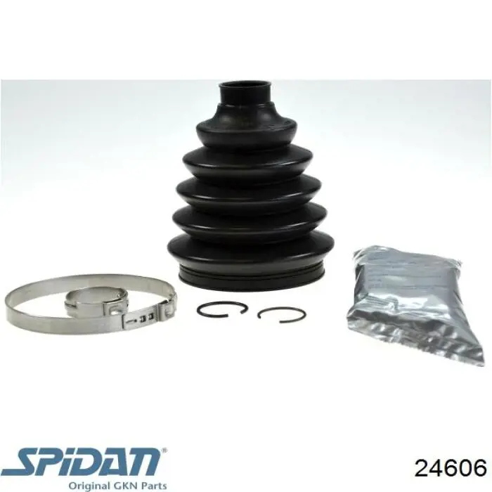 24606 GKN-Spidan fuelle, árbol de transmisión delantero exterior