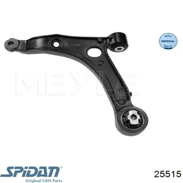 25515 GKN-Spidan fuelle, árbol de transmisión delantero exterior