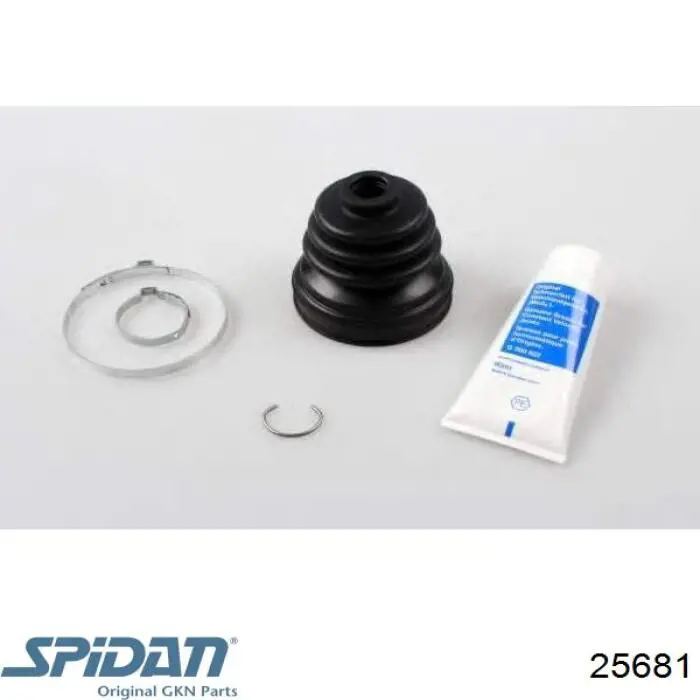 0.025681 GKN-Spidan fuelle, árbol de transmisión delantero exterior