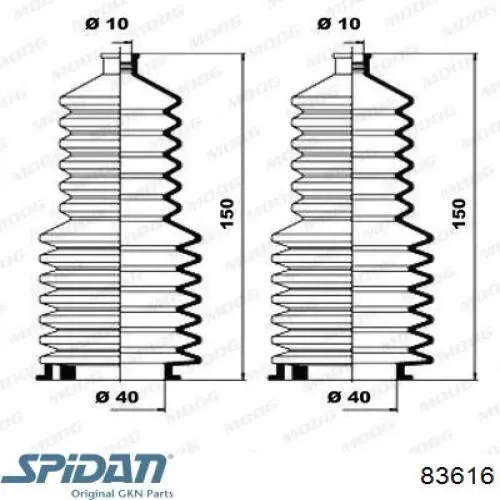 83616 GKN-Spidan fuelle, dirección