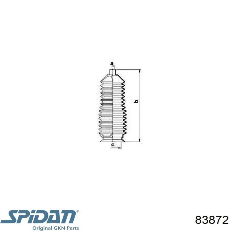 83872 GKN-Spidan fuelle, dirección