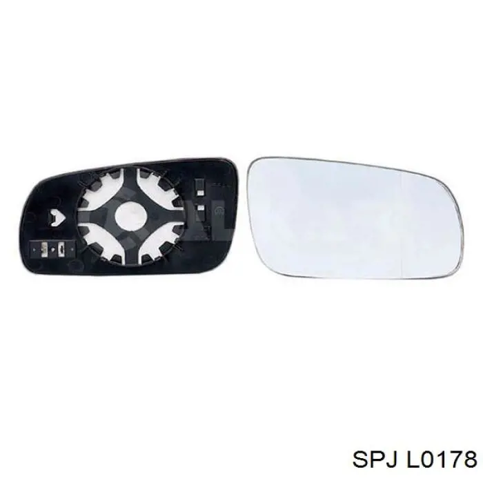 L-0178 SPJ cristal de espejo retrovisor exterior derecho