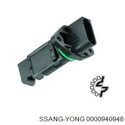 0000940948 Ssang Yong sensor de flujo de aire/medidor de flujo (flujo de aire masibo)