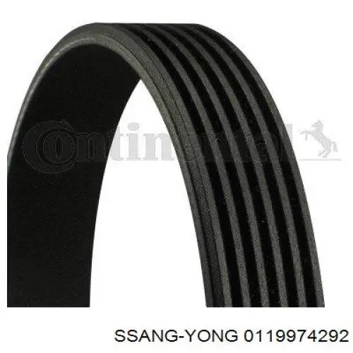 0119974292 Ssang Yong correa trapezoidal