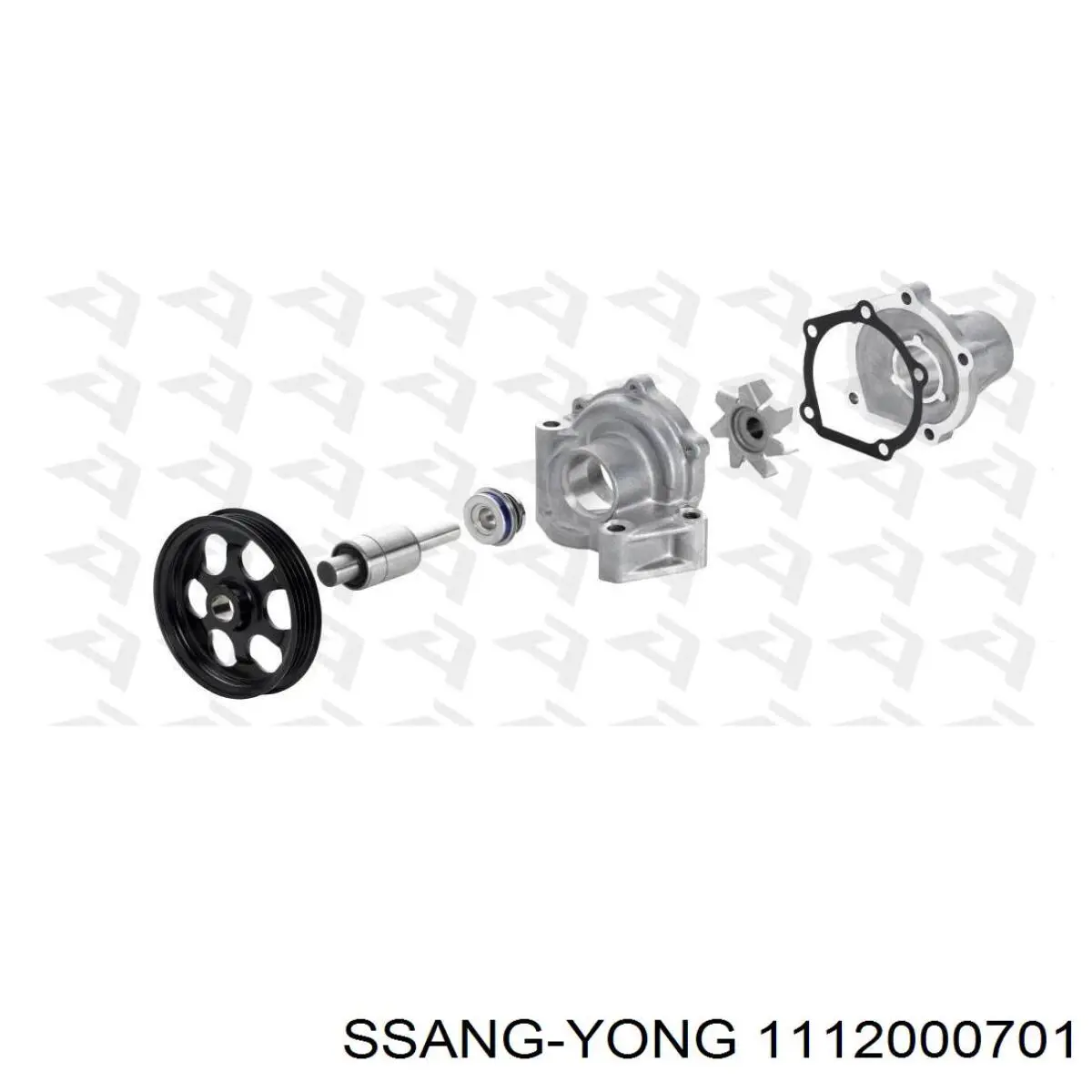 1112000701 Ssang Yong bomba de agua