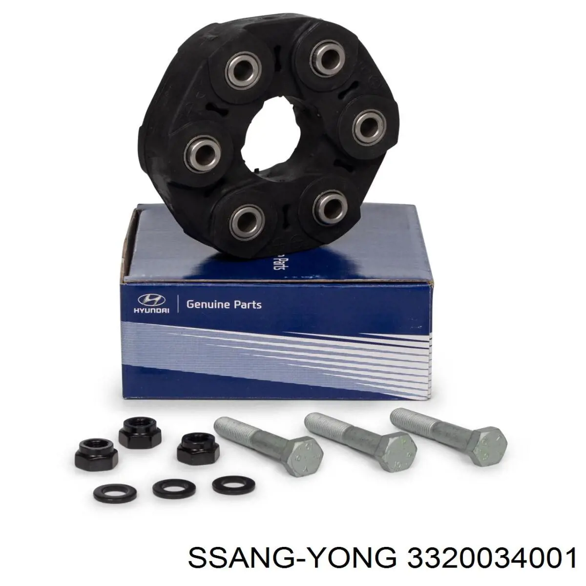  Árbol cardán trasero completo para SsangYong Actyon 