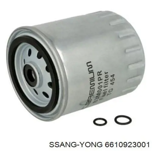 6610923001 Ssang Yong filtro combustible