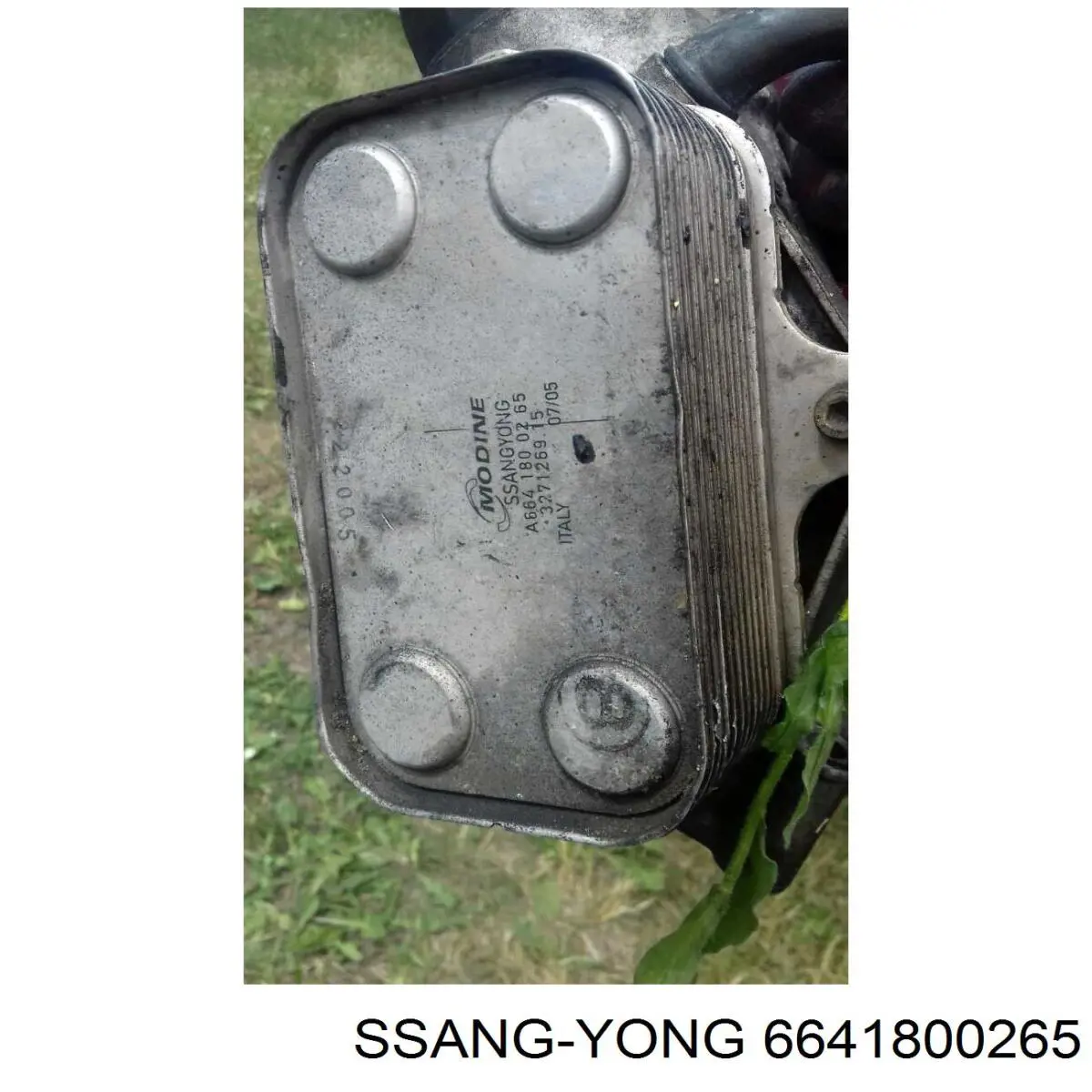  Radiador de aceite para SsangYong Actyon CJ