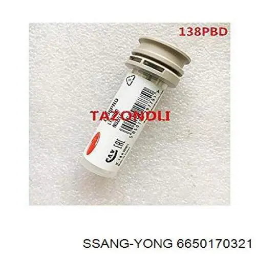  Inyector de combustible para SsangYong Rexton RJ