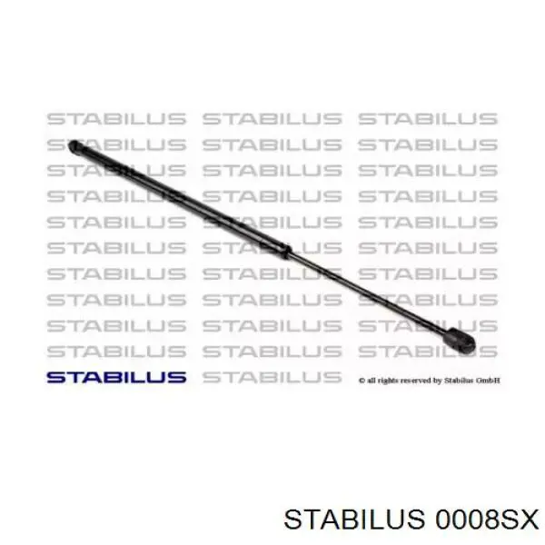 0008SX Stabilus amortiguador de maletero