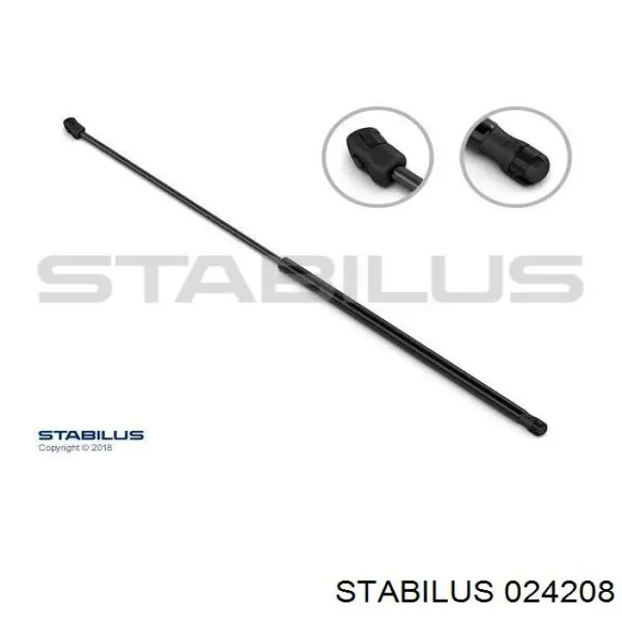 024208 Stabilus muelle neumático, capó de motor