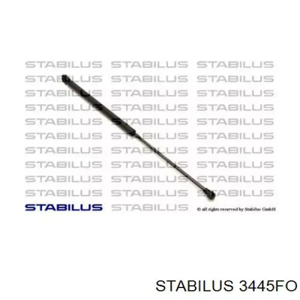 3445FO Stabilus muelle neumático, capó de motor