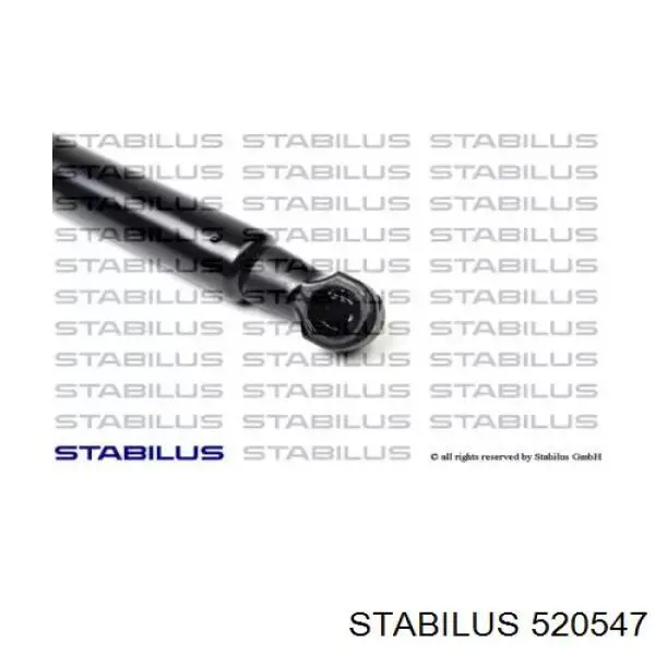 520547 Stabilus muelle neumático, capó de motor