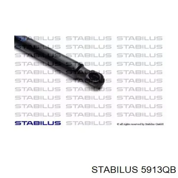 5913QB Stabilus muelle neumático, capó de motor