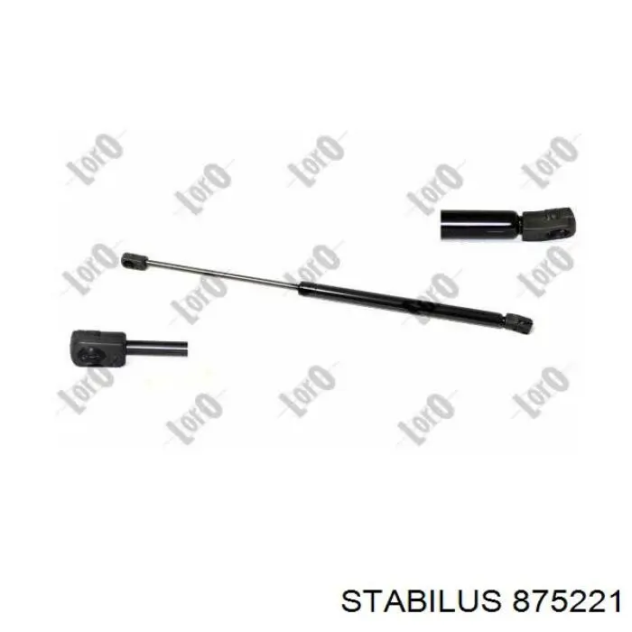 875221 Stabilus muelle neumático, capó de motor