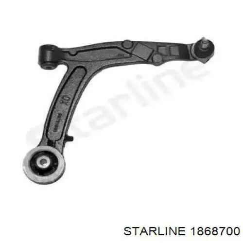 18.68.700 Starline barra oscilante, suspensión de ruedas delantera, inferior derecha