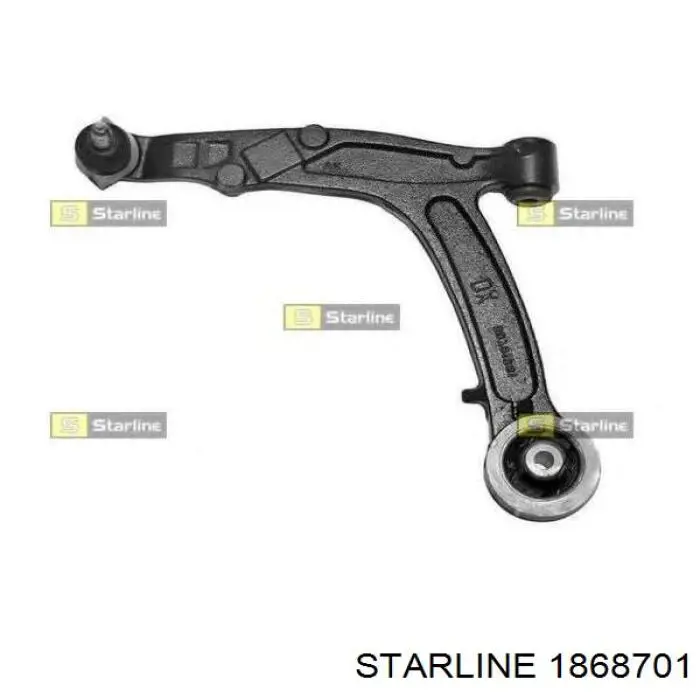 18.68.701 Starline barra oscilante, suspensión de ruedas delantera, inferior izquierda