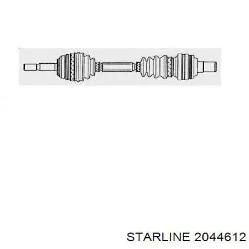  Árbol de transmisión delantero derecho para Volkswagen Sharan 1 