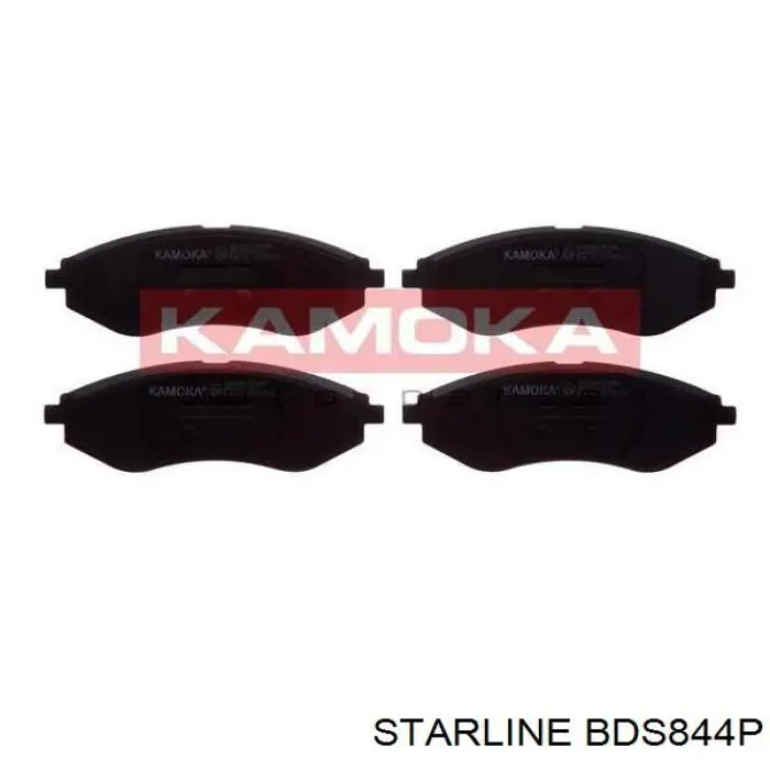 BD S844P Starline pastillas de freno delanteras