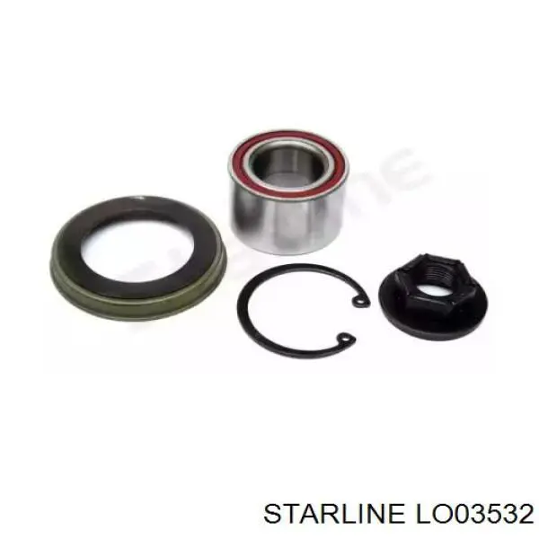 LO 03532 Starline cojinete de rueda trasero