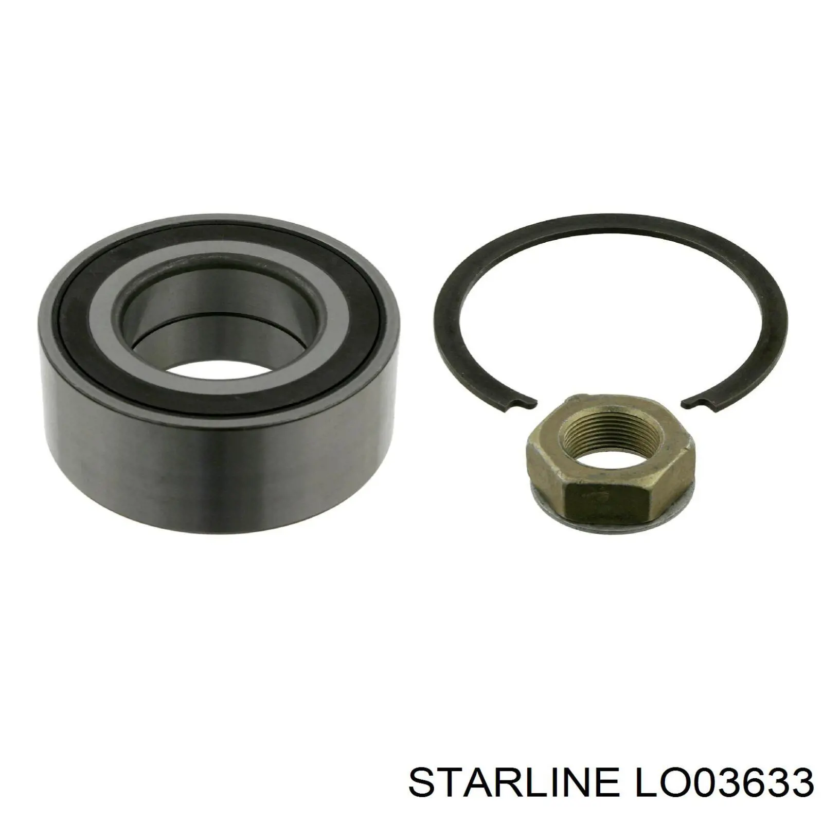 LO 03633 Starline cojinete de rueda delantero