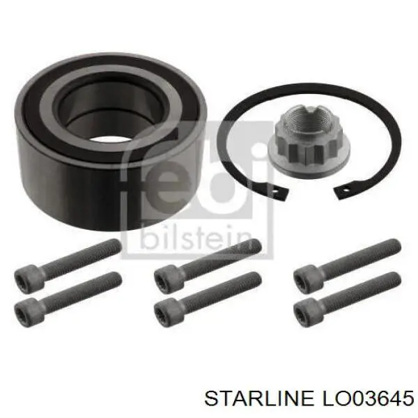 LO 03645 Starline cojinete de rueda delantero/trasero