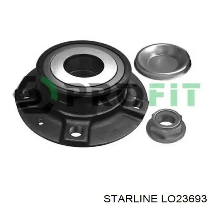 LO 23693 Starline cubo de rueda trasero