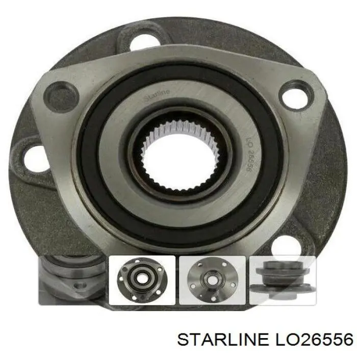 LO 26556 Starline cubo de rueda delantero