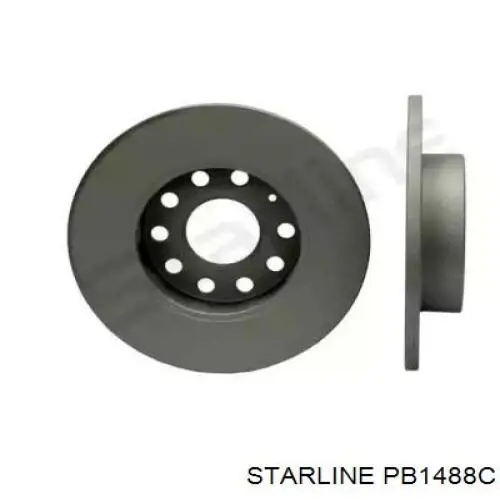 PB 1488C Starline disco de freno trasero